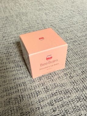 NWT Bee Balm Strawberry Lip Balm
